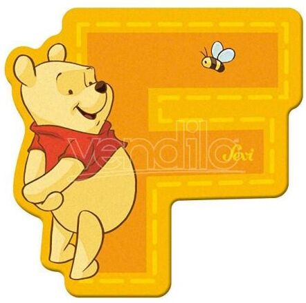 TRUDI Sevi 82764 - Winnie The Pooh Letteraa F Adesiva 7 Cm TRUDI Sevi 82764 - Winnie The Pooh Letteraa F Adesiva 7 Cm