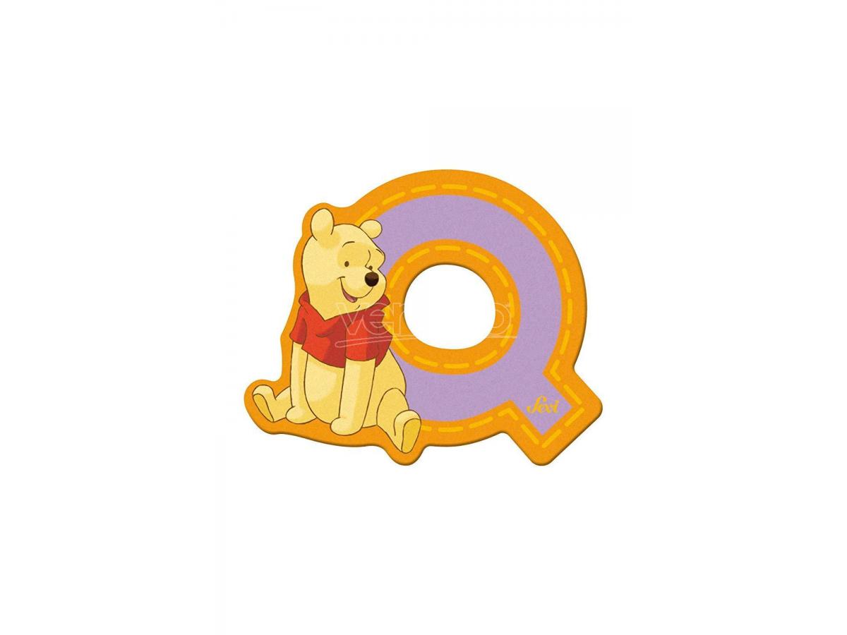 TRUDI Sevi 82775 - Winnie The Pooh Letteraa Q Adesiva 7 Cm