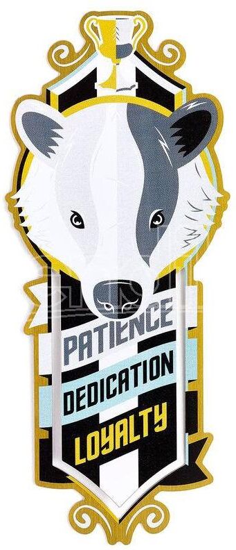 THE CARAT SHOP Harry Potter Segnalibro Casa Tassorosso 12 Cm THE CARAT SHOP Harry Potter Segnalibro Casa Tassorosso 12 Cm