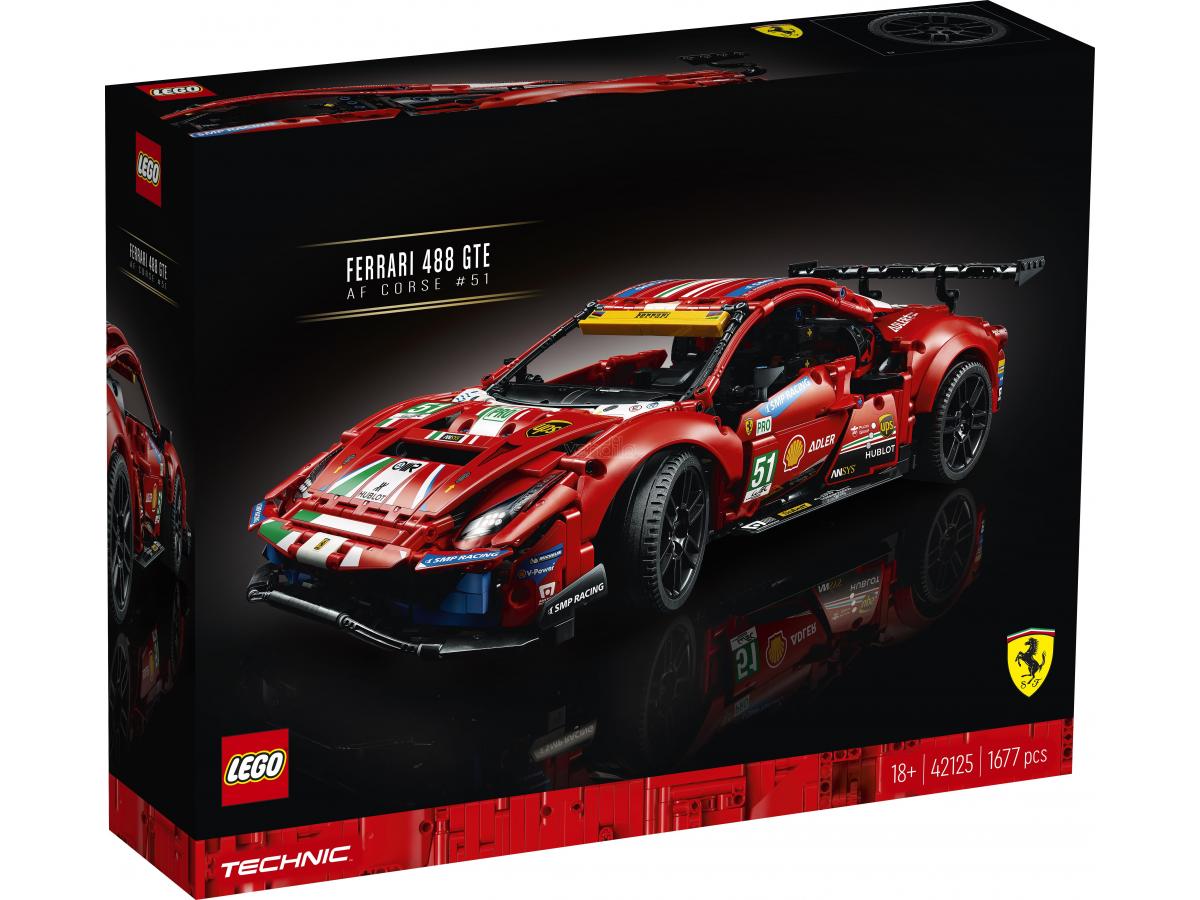 Lego Technic 42125 - Ferrari 488 Gte "Af Corse" Numero 51