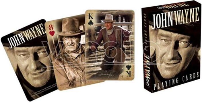 AQUARIUS ENT John Wayne Playing Cards Carte Da Gioco AQUARIUS ENT John Wayne Playing Cards Carte Da Gioco