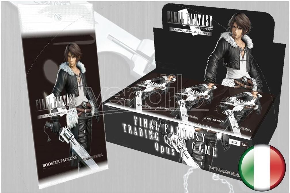 SQUARE ENIX Fftcg Opus Ii Boosters Box Italian (36) Gioco Da Tavolo SQUARE ENIX Fftcg Opus Ii Boosters Box Italian (36) Gioco Da Tavolo