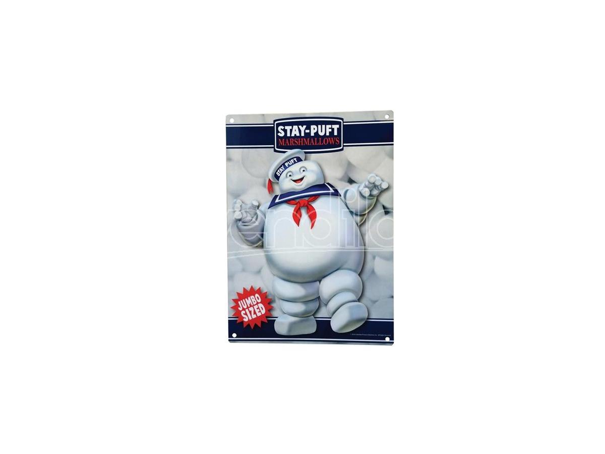 FACTORY ENTERTAINMENT Ghostbustoers Stay Puft Metallo Sign Poster