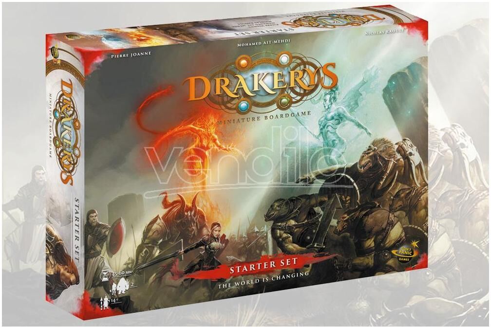 DO NOT PANIC GAMES Drakerys Starter Set Italiano Gioco Da Tavolo DO NOT PANIC GAMES Drakerys Starter Set Italiano Gioco Da Tavolo