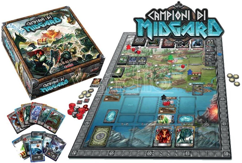 DO NOT PANIC GAMES Campioni Di Midgard Gioco Da Tavolo