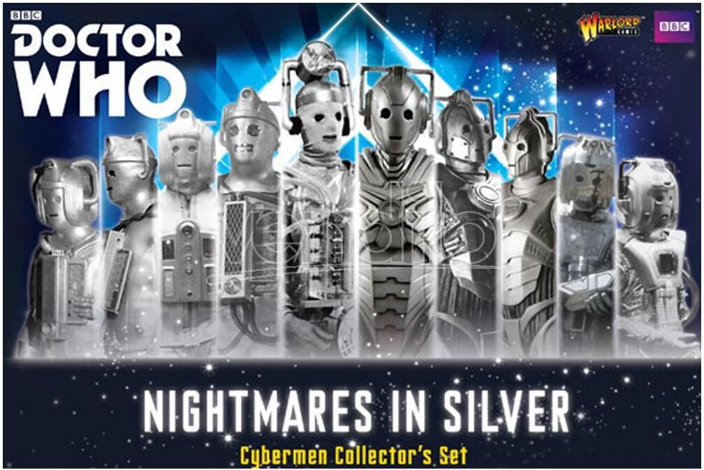 WARLORD GAMES Doctor Who Nightmares In Silver Cybermen Gioco Da Tavolo WARLORD GAMES Doctor Who Nightmares In Silver Cybermen Gioco Da Tavolo