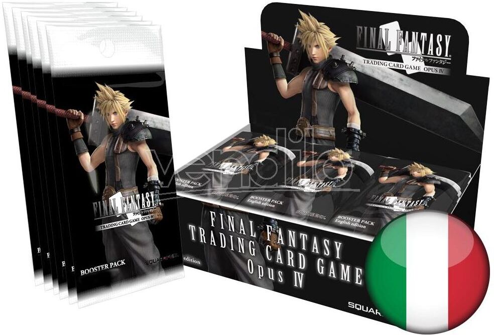 SQUARE ENIX Fftcg Opus Iv Boosters Box Italian (36) Gioco Da Tavolo SQUARE ENIX Fftcg Opus Iv Boosters Box Italian (36) Gioco Da Tavolo