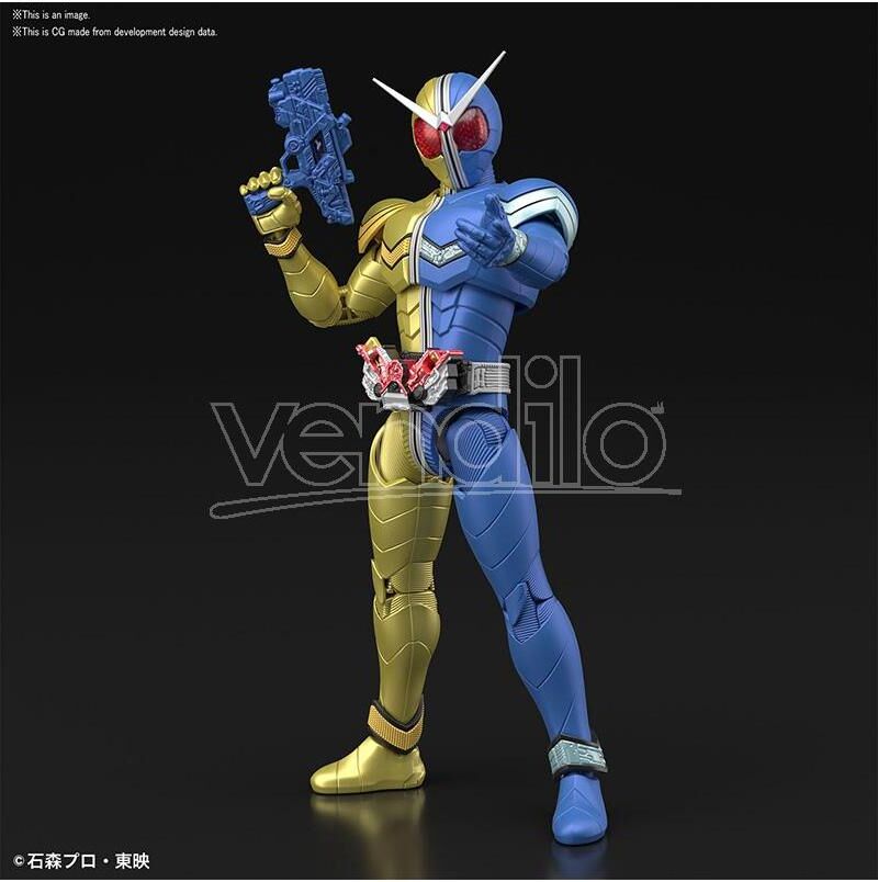 BANDAI Model Kit Figura Rise Kamen Rider Double Lunatrigg Model Kit BANDAI Model Kit Figura Rise Kamen Rider Double Lunatrigg Model Kit