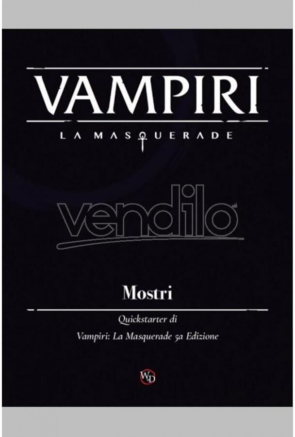 ASTERION Vampire La Masquerade - Mostri Gioco Di Ruolo ASTERION Vampire La Masquerade - Mostri Gioco Di Ruolo