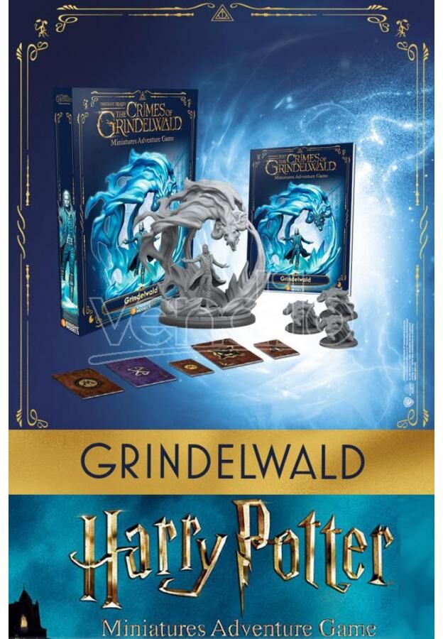 KNIGHT MODELS Harry Potter Gellert Grindelwald Wargame KNIGHT MODELS Harry Potter Gellert Grindelwald Wargame