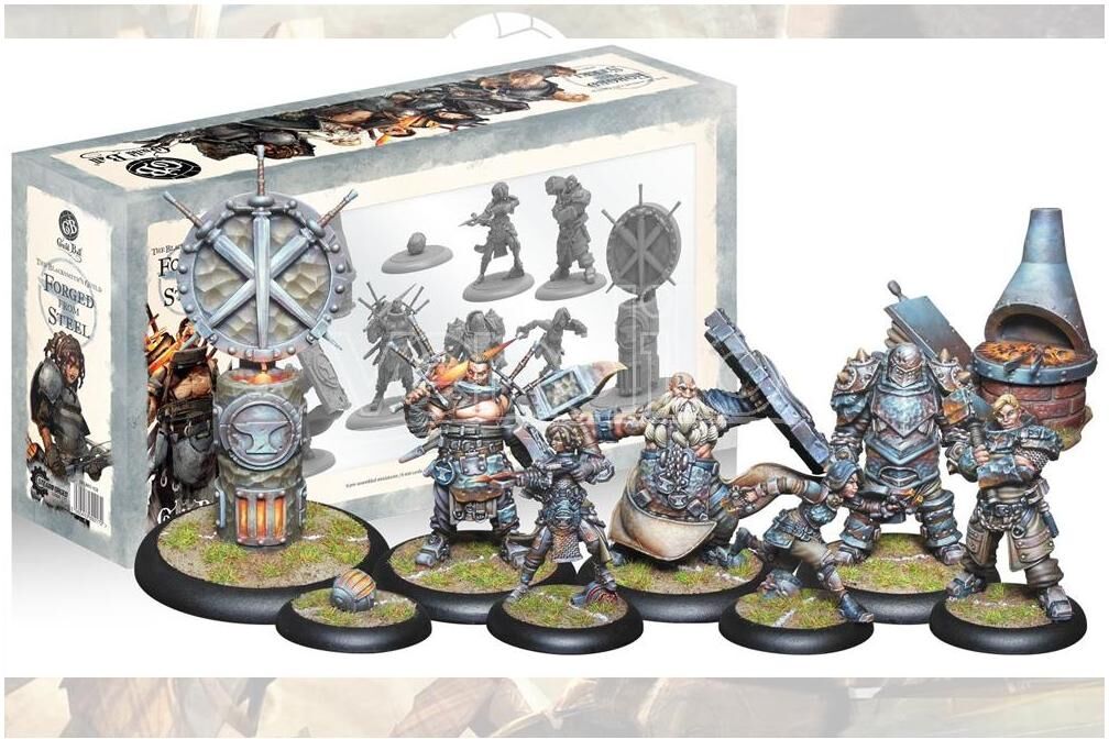 STEAMFORGED GAMES Guild Ball Blacksmiths Forged From Steel Gioco Da Tavolo STEAMFORGED GAMES Guild Ball Blacksmiths Forged From Steel Gioco Da Tavolo