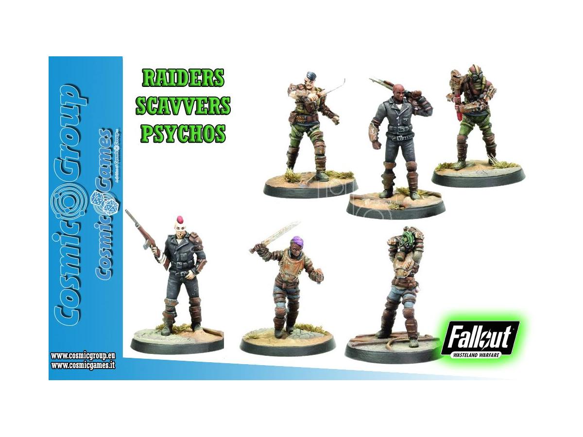 MODIPHIUS Fww Raiders: Psychos & Scavvers Wargame MODIPHIUS Fww Raiders: Psychos & Scavvers Wargame