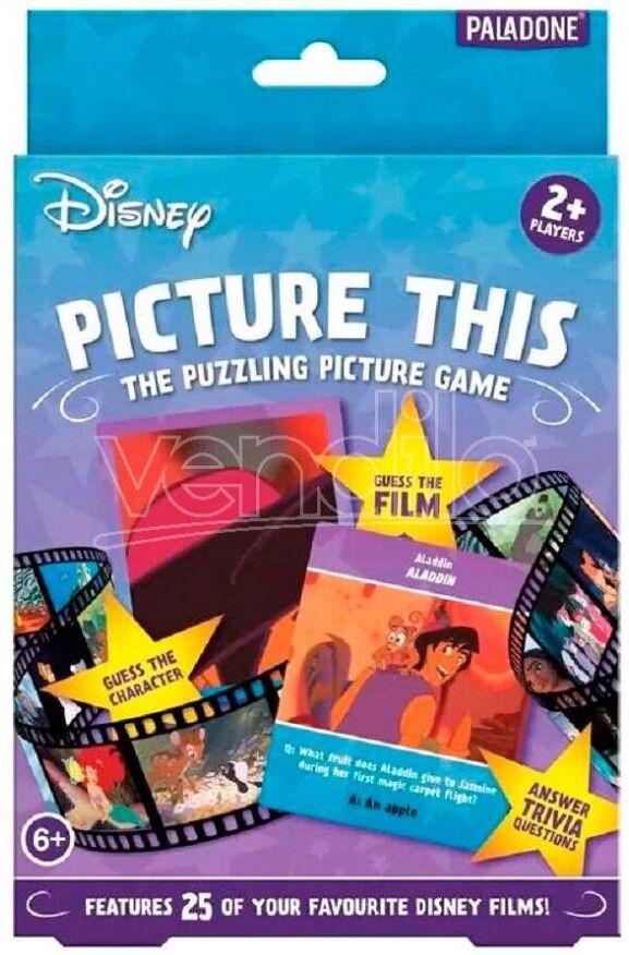 PALADONE PRODUCTS LTD Disney Trivial English Card Game Paladone PALADONE PRODUCTS LTD Disney Trivial English Card Game Paladone