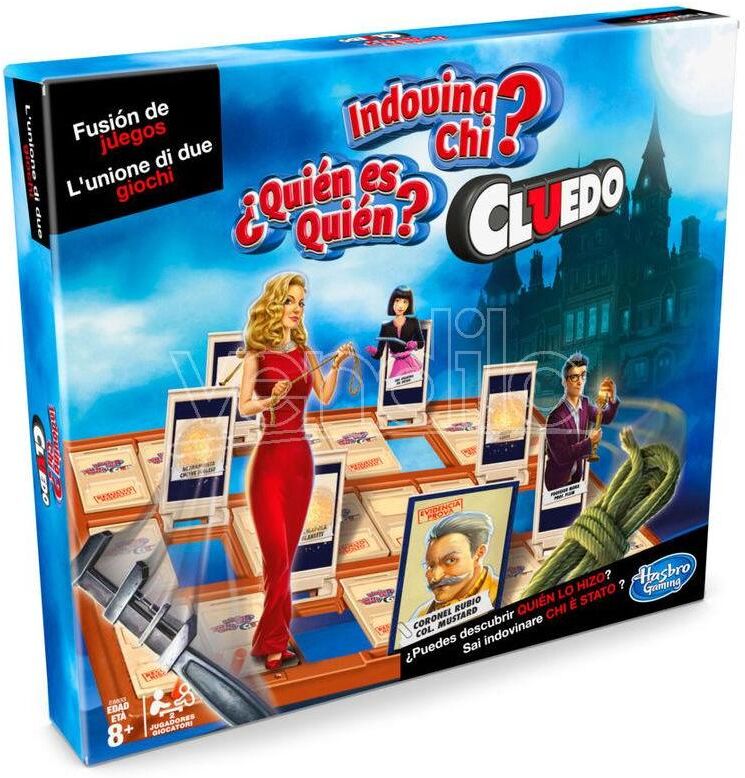 Hasbro Cluedo Indovina Chi? Spagnolo Gioco Di Società Hasbro Cluedo Indovina Chi? Spagnolo Gioco Di Società