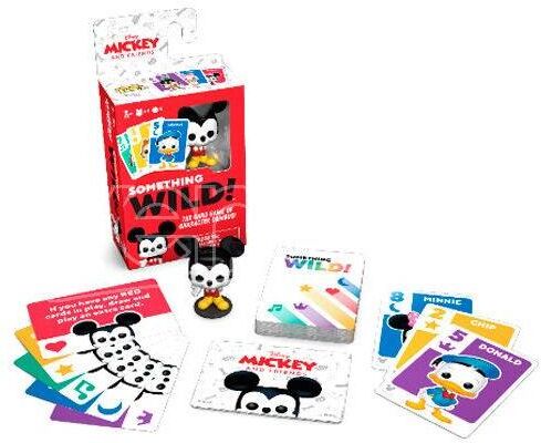 FUNKO Something Wild Carte Gioco Disney Mickey E Friends German / Spagnolo / Italian FUNKO Something Wild Carte Gioco Disney Mickey E Friends German / Spagnolo / Italian