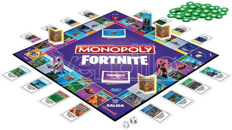 Hasbro Monopoly Fortnite Spagnolo Game Hasbro Monopoly Fortnite Spagnolo Game