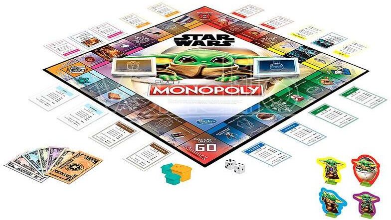 Hasbro Star Wars The Child Spagnolo Monopoly Game Hasbro Star Wars The Child Spagnolo Monopoly Game