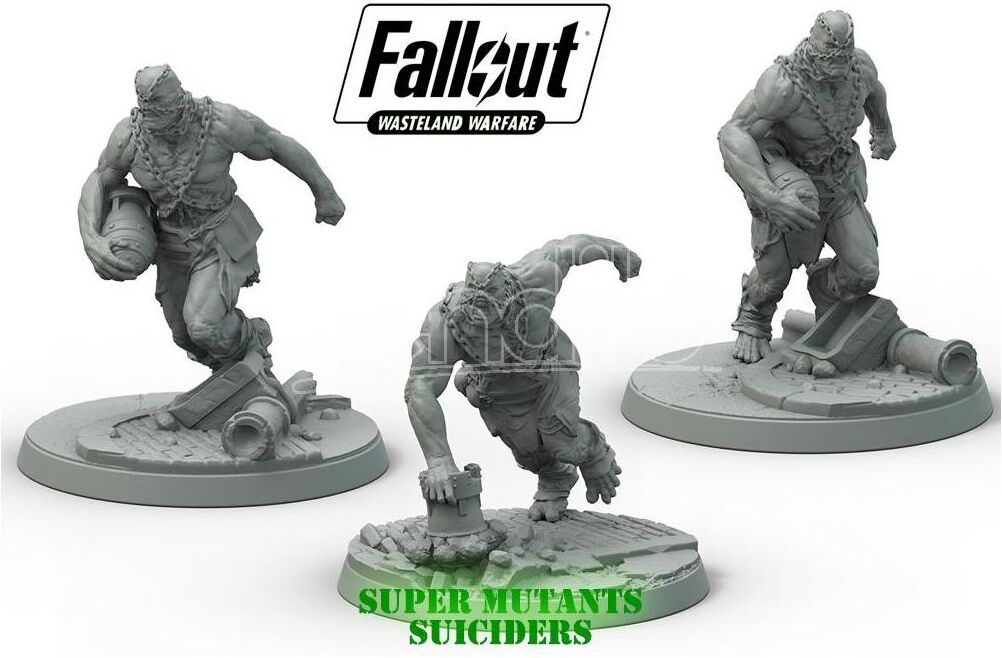 MODIPHIUS Fallout Ww Super Mutants Suiciders Gioco Da Tavolo MODIPHIUS Fallout Ww Super Mutants Suiciders Gioco Da Tavolo