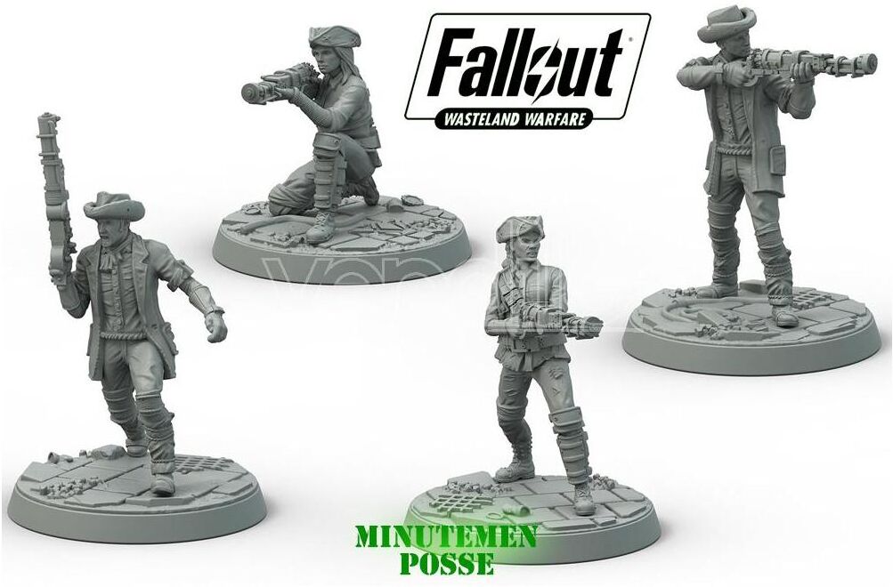 MODIPHIUS Fallout Ww Survivors Minutemen Posse Gioco Da Tavolo MODIPHIUS Fallout Ww Survivors Minutemen Posse Gioco Da Tavolo