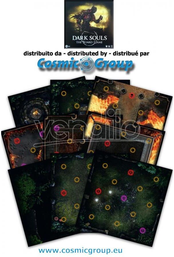 STEAMFORGED GAMES Dark Souls Tbg:Darkroot & Iron Keep Tile Gioco Da Tavolo STEAMFORGED GAMES Dark Souls Tbg:Darkroot & Iron Keep Tile Gioco Da Tavolo