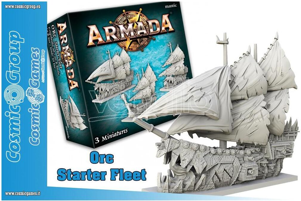 MANTIC Armada Orc Starter Fleet Gioco Da Tavolo MANTIC Armada Orc Starter Fleet Gioco Da Tavolo
