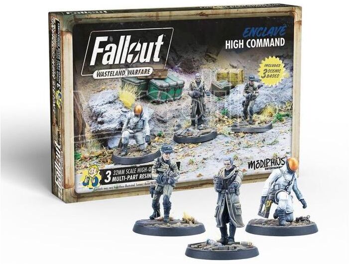 MODIPHIUS Fallout Ww Enclave High Command Gioco Da Tavolo