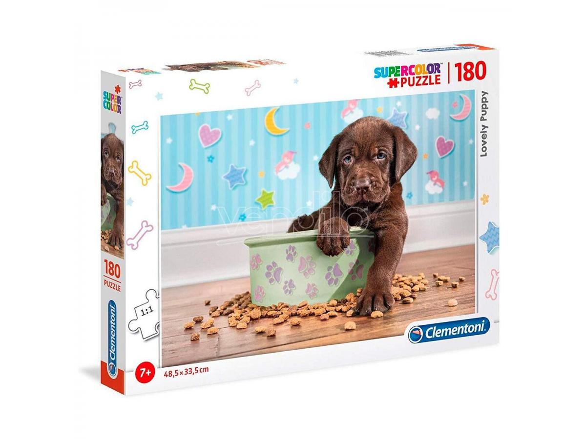 CLEMENTONI Lovely Puppy Puzzle 180pcs