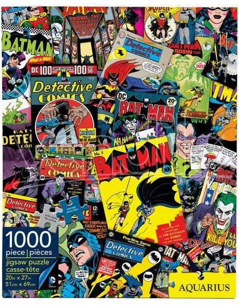 AQUARIUS ENT Dc Batman Collage 1000 Pcs Puzzle Poster AQUARIUS ENT Dc Batman Collage 1000 Pcs Puzzle Poster