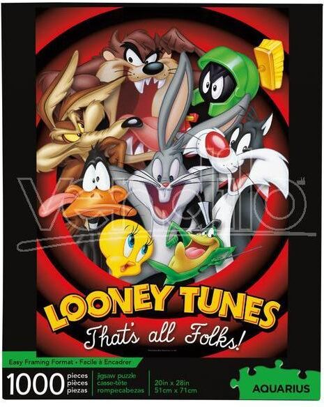 AQUARIUS ENT Looney Tunes 1000 Pcs Puzzle Puzzle AQUARIUS ENT Looney Tunes 1000 Pcs Puzzle Puzzle
