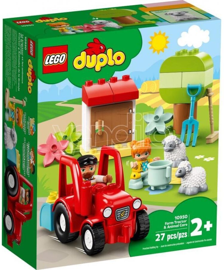 Lego Duplo 10950 - Il Trattore Della Fattoria E I Suoi Animali Lego Duplo 10950 - Il Trattore Della Fattoria E I Suoi Animali