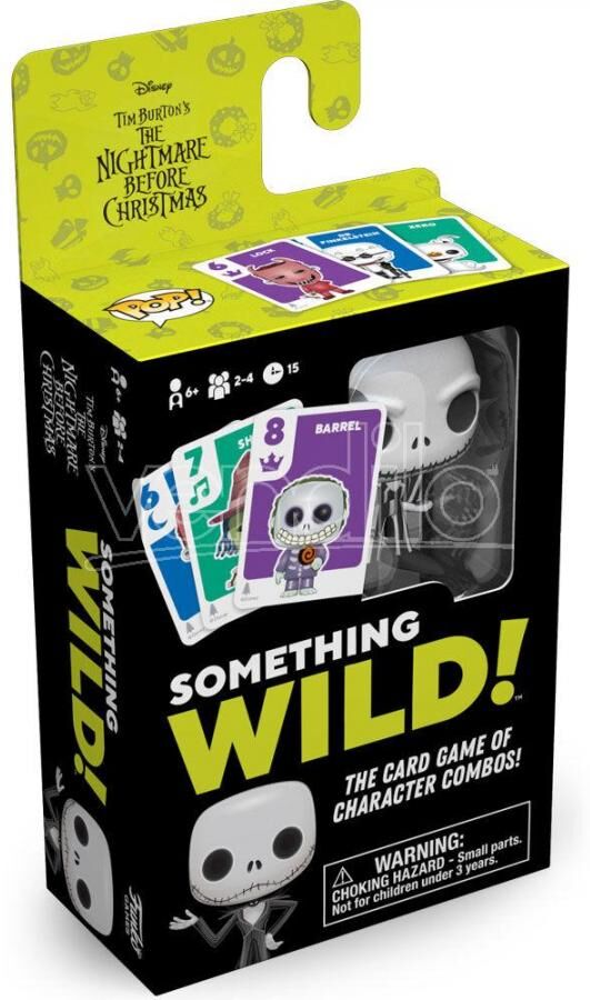 FUNKO Something Wild Card Game Disney Nightmare Before Natale German / Spagnolo / Italian FUNKO Something Wild Card Game Disney Nightmare Before Natale German / Spagnolo / Italian
