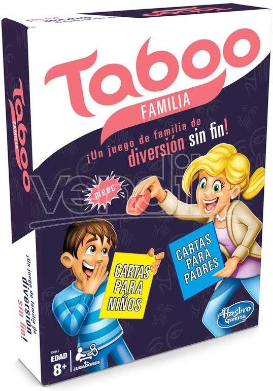 Hasbro Tabu Family Spagnolo Game Hasbro Tabu Family Spagnolo Game