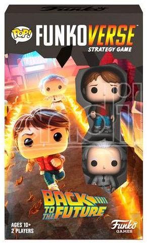 FUNKO English Pop verse Gioco Da Tavolo Ritorno Al Futuro 2pcs FUNKO English Pop verse Gioco Da Tavolo Ritorno Al Futuro 2pcs
