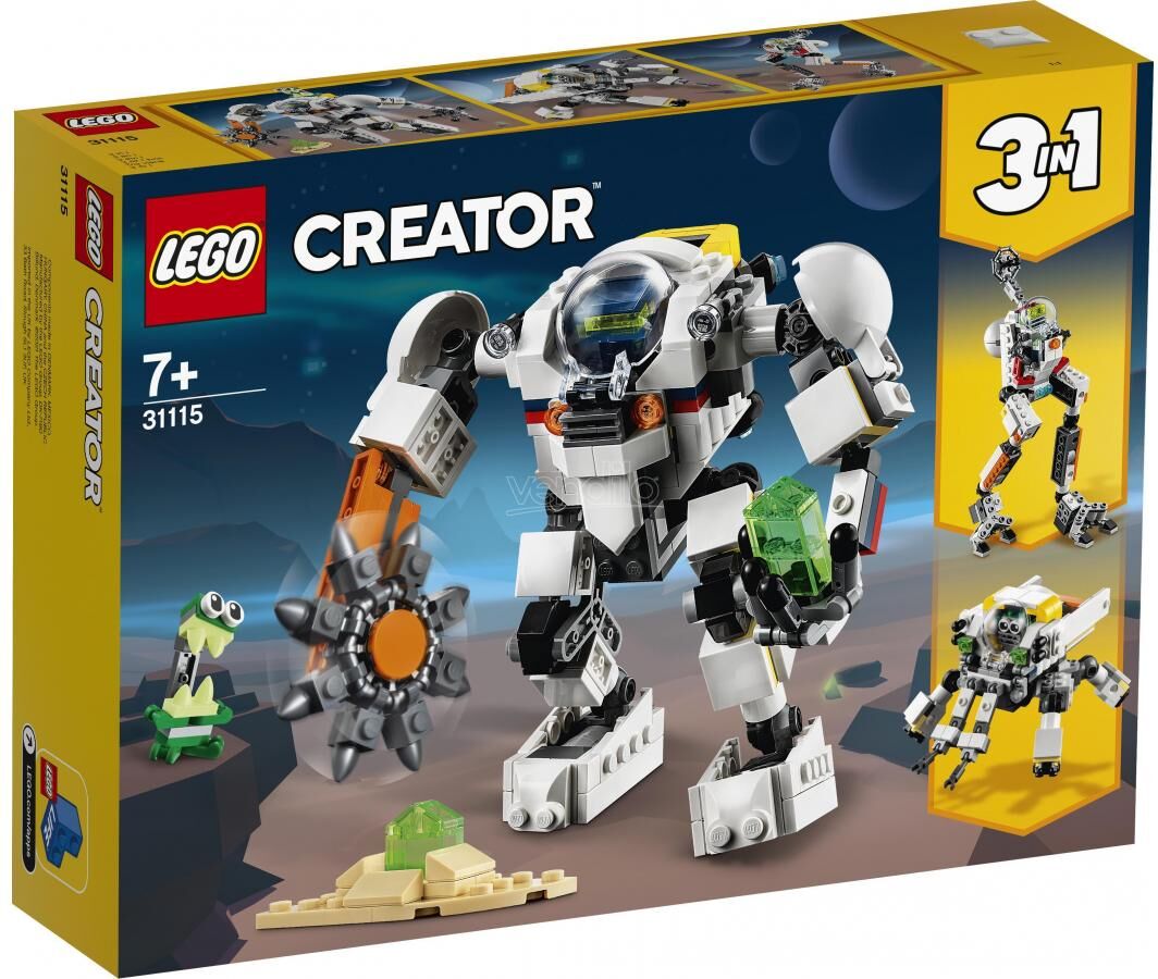 Lego Creator 31115 - Mech Per Estrazioni Speciali Lego Creator 31115 - Mech Per Estrazioni Speciali