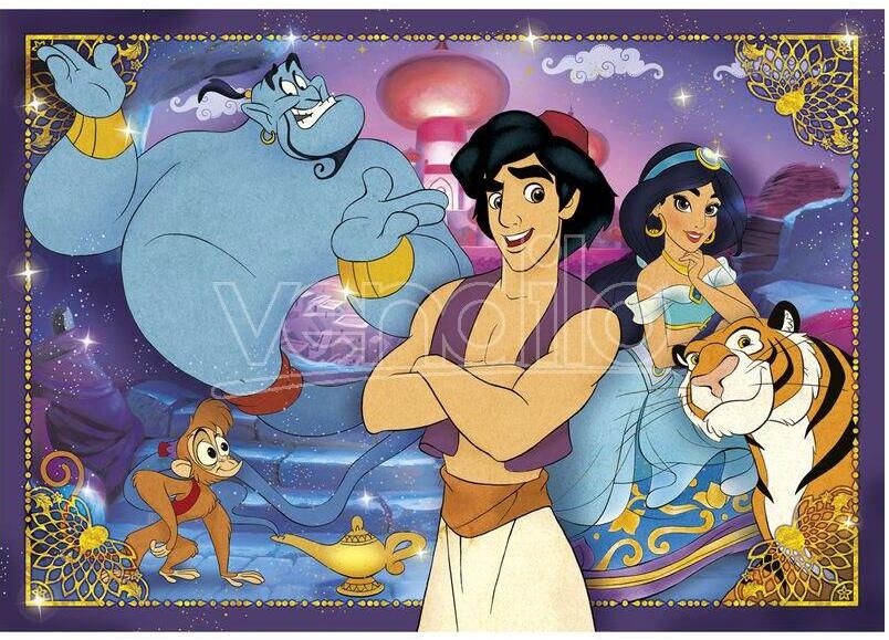 CLEMENTONI Disney Aladdin Puzzle 60pcs CLEMENTONI Disney Aladdin Puzzle 60pcs