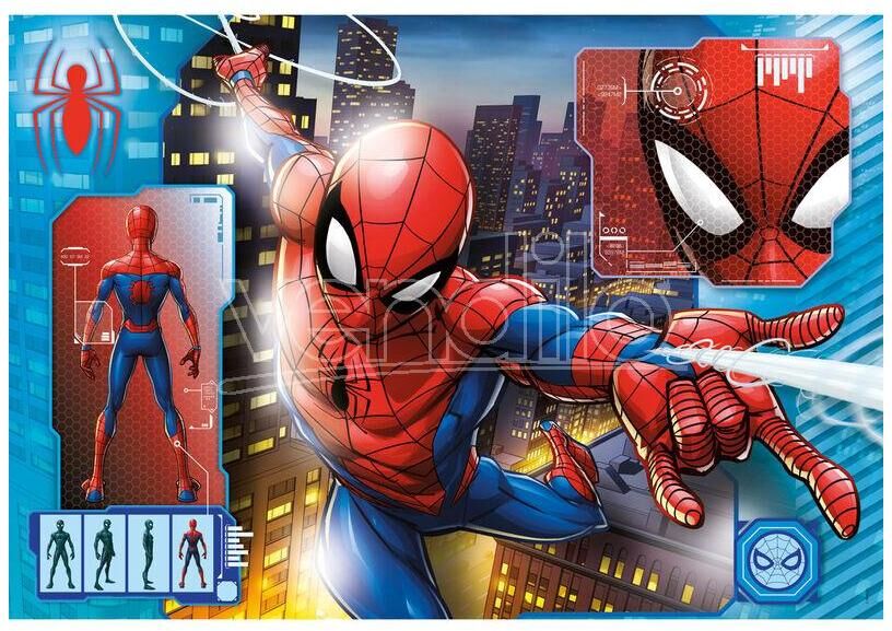 CLEMENTONI Marvel Spiderman Puzzle 104 Pezzi 48,5x33,5cm