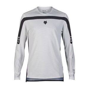 Fox Flexair aviation race long sleeve jersey white