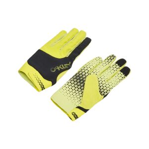 Oakley off camber mtb long gloves black yellow