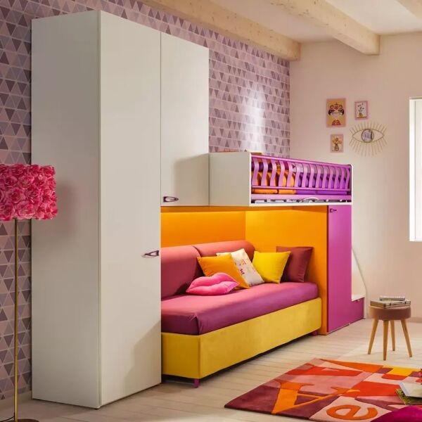 moretti compact letto a castello kc505