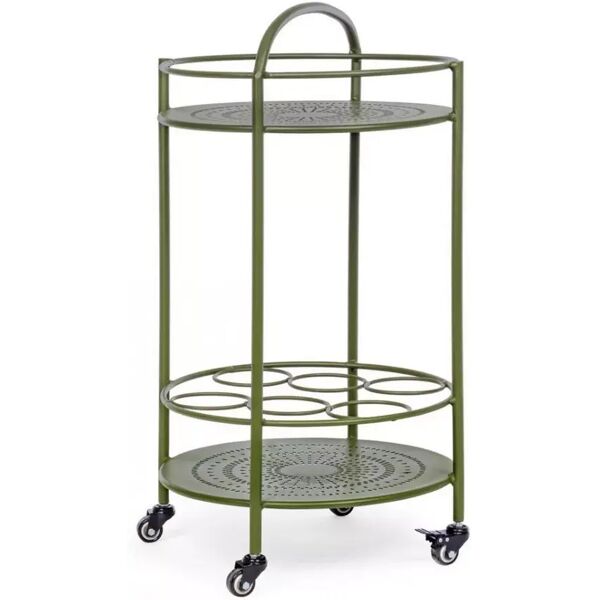 contemporary style carrello c-p. bottiglie burton forest