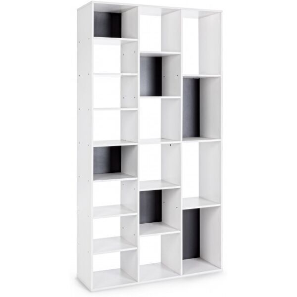 contemporary style libreria arctic 836 bianco 178h