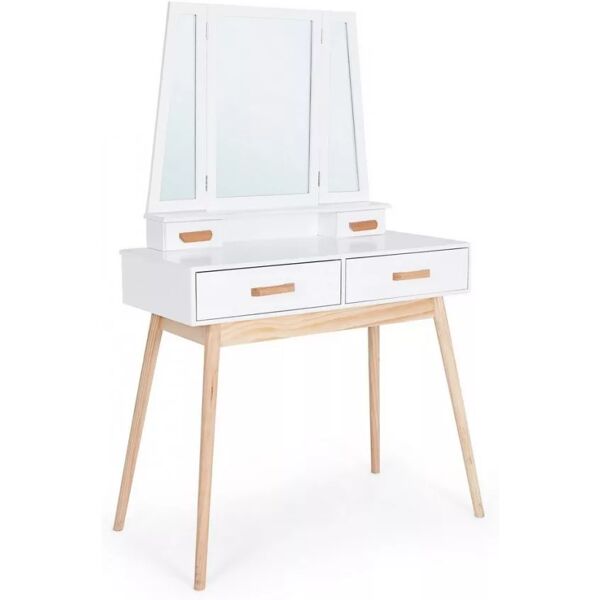 contemporary style consolle c-specchio 2c ordinary bianco