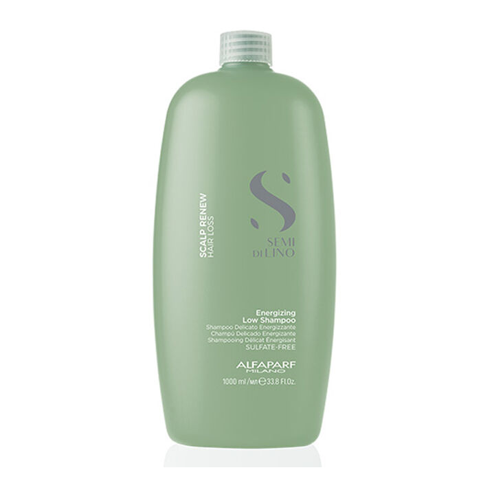 Alfaparf Semi Di Lino Scalp Renew Energizing Low Shampoo 1000 Ml - Shampoo Anticaduta Energizzante