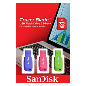 SanDisk Cruzer Blade 32GB 3-pack