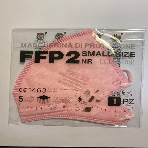 Mascherina Ffp2  Small  Rosa Mascherina Ffp2  Small  Rosa