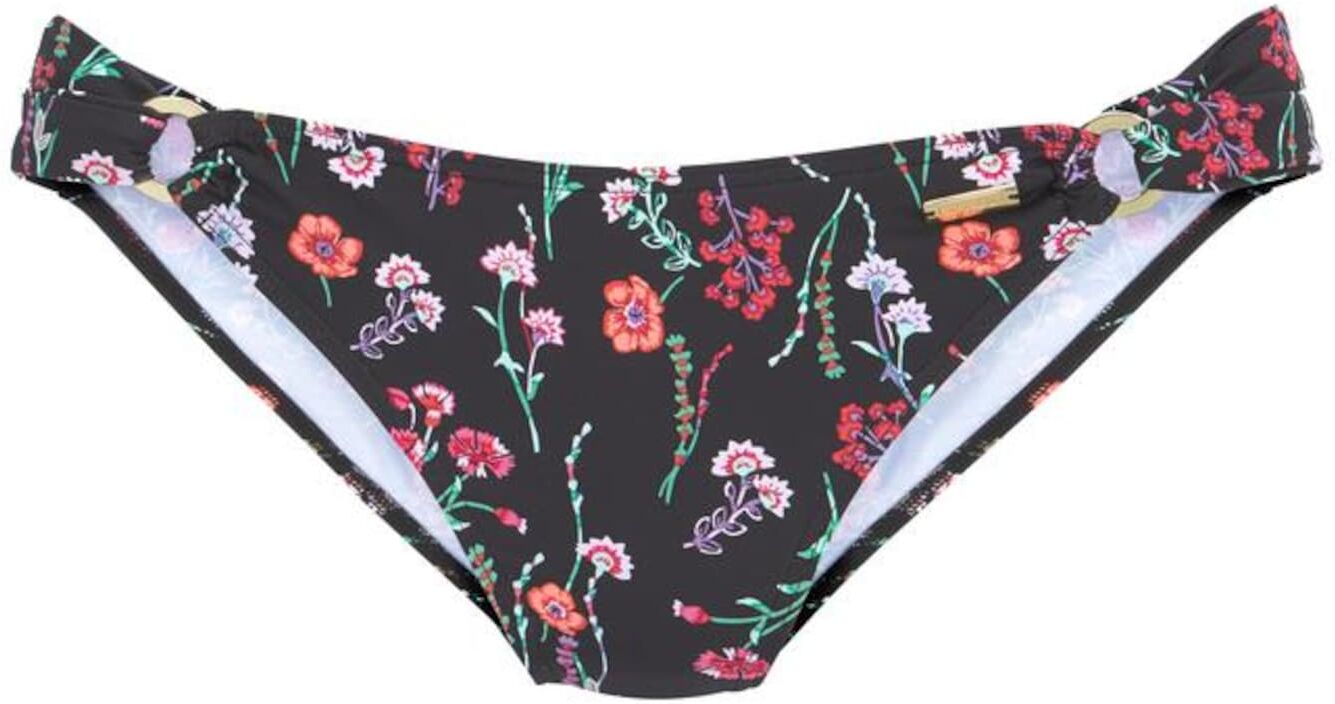 LASCANA Pantaloncini per bikini 'Bloom' Nero