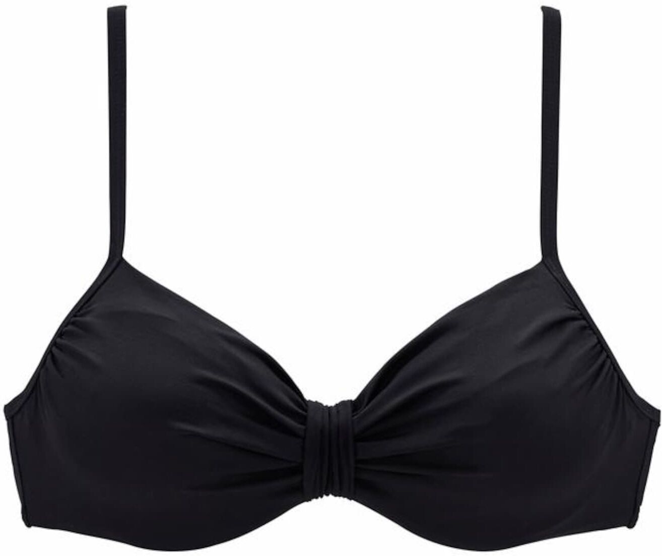 LASCANA Top per bikini 'LS Nostalgie' Nero