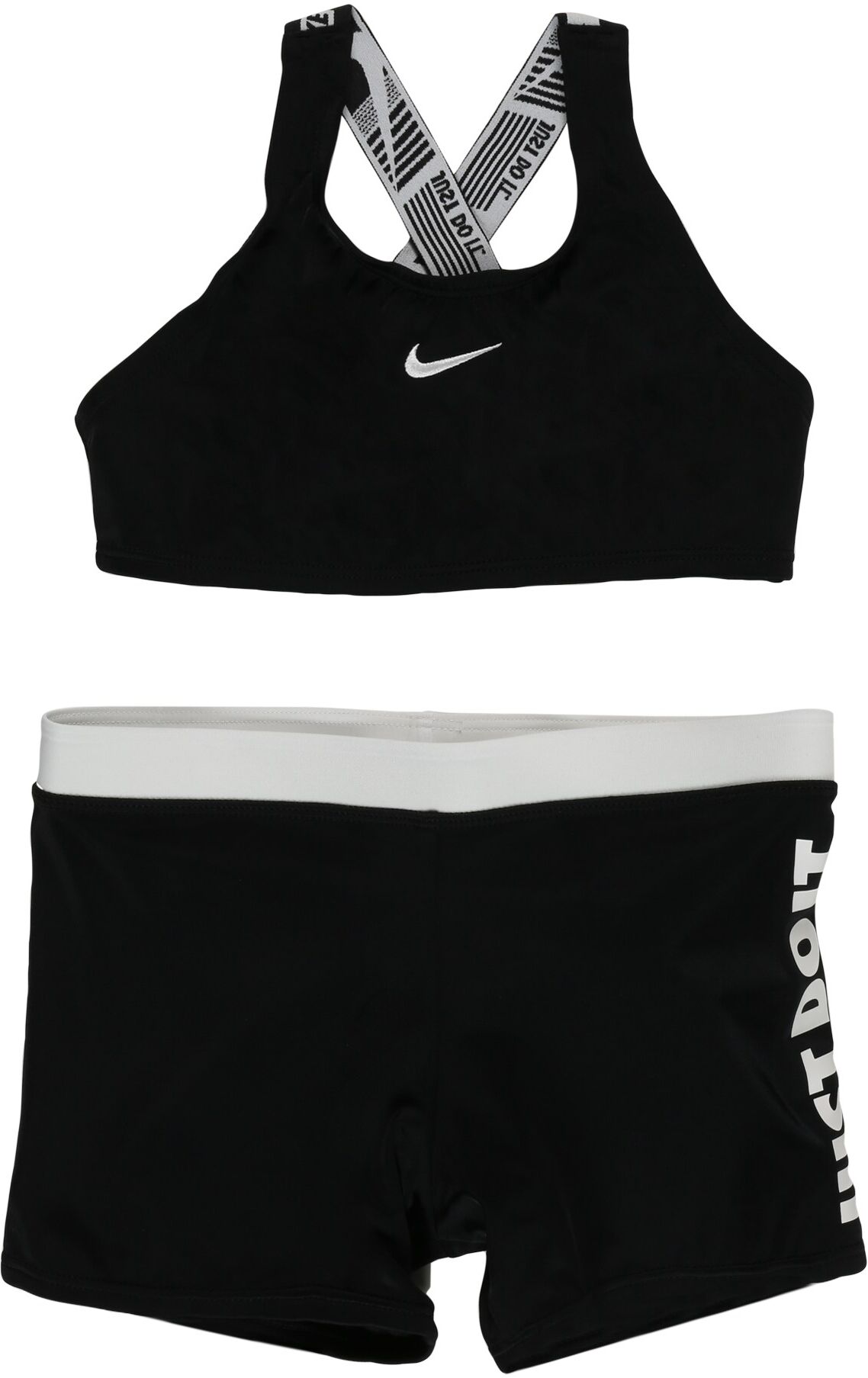 NIKE Abbigliamento da mare sportivo Nero