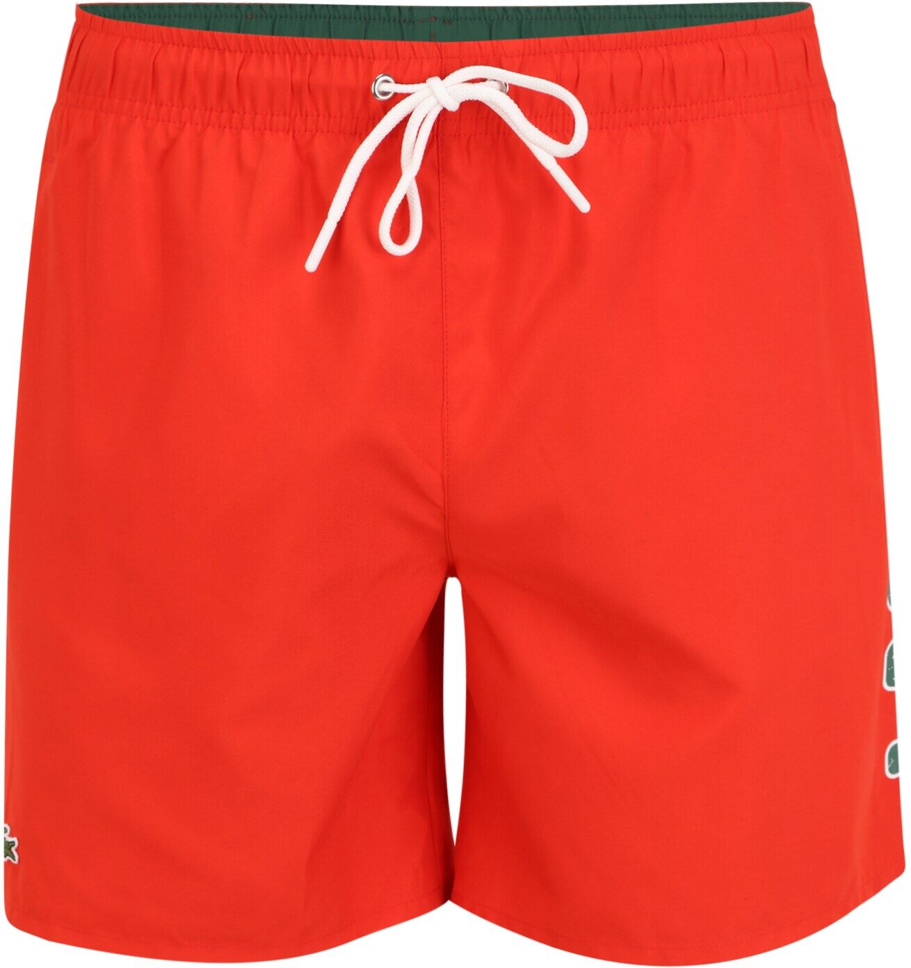 LACOSTE Pantaloncini da bagno Rosso