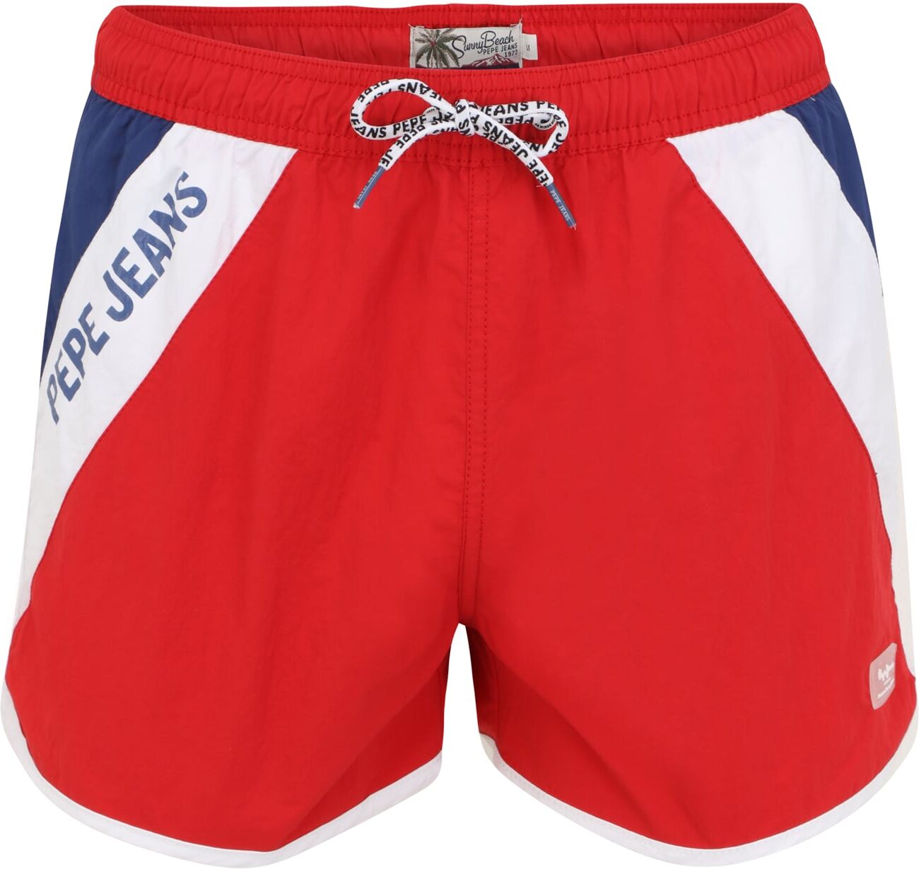 Pepe Jeans Pantaloncini da bagno 'TOMEO' Rosso